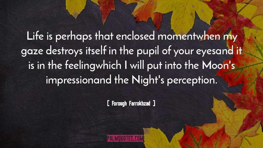 Doors Of Perception quotes by Forough Farrokhzad