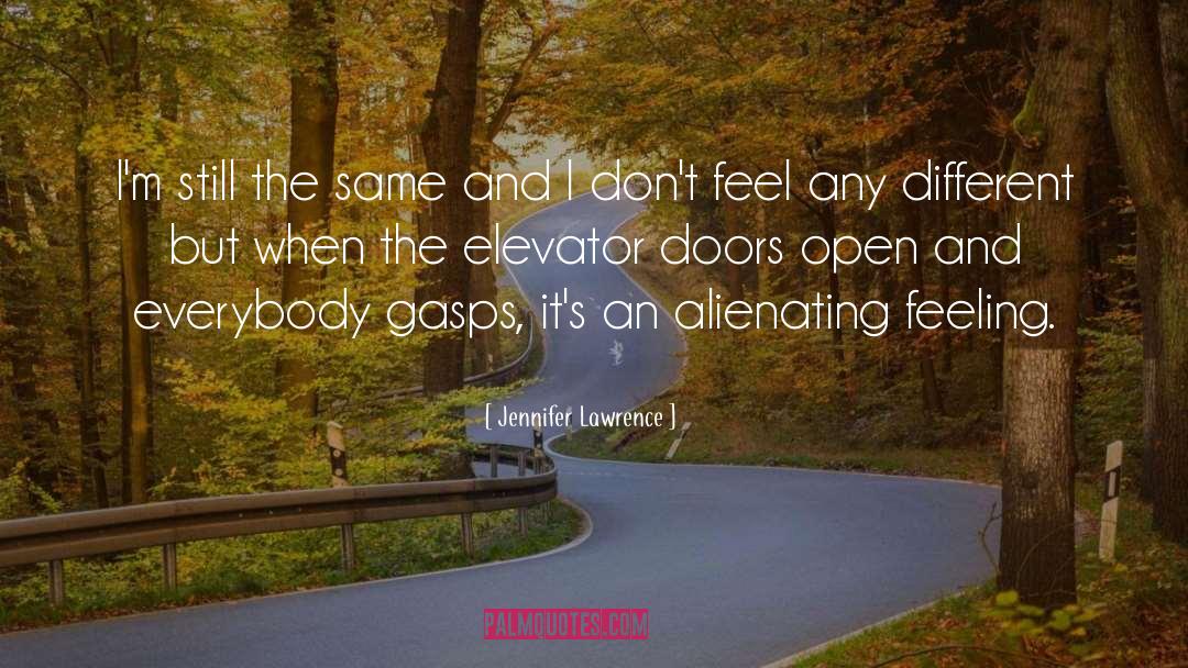 Doors Open Quote quotes by Jennifer Lawrence