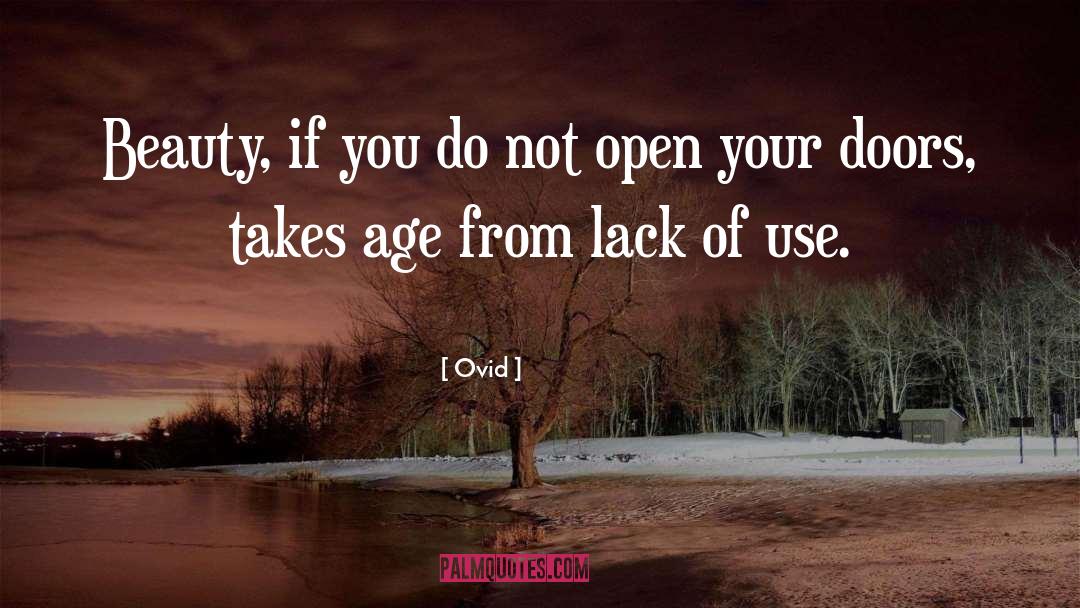 Doors Open Quote quotes by Ovid