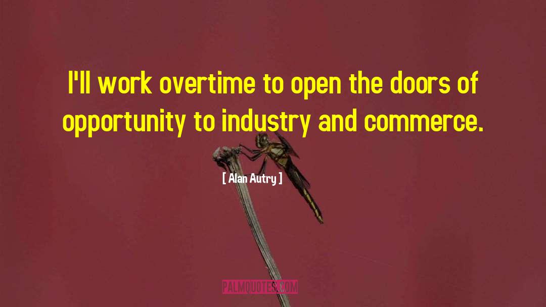Doors Opportunity Quote quotes by Alan Autry