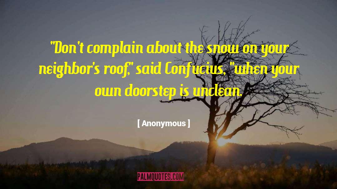 Doorstep Rug quotes by Anonymous