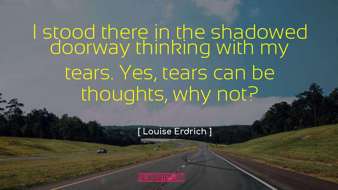 Doorway quotes by Louise Erdrich