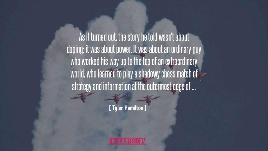 Doping quotes by Tyler Hamilton