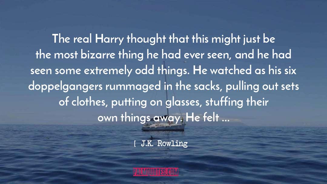 Doppelgangers quotes by J.K. Rowling