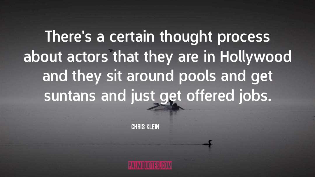 Dorcan Pool quotes by Chris Klein