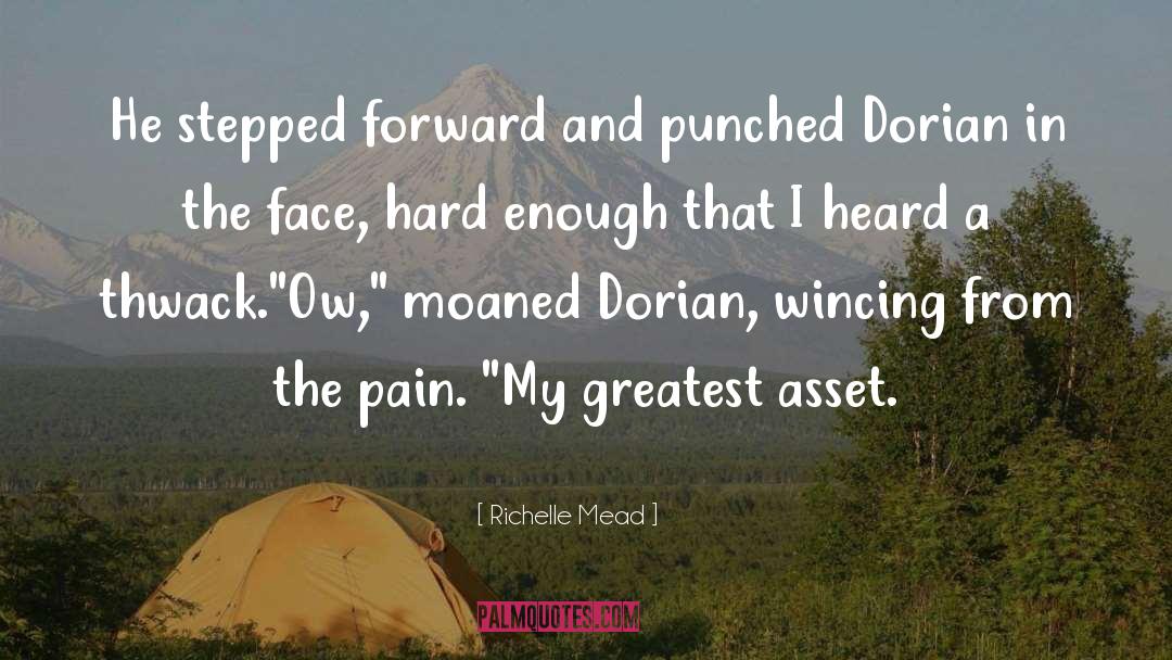 Dorian And Ashaya quotes by Richelle Mead