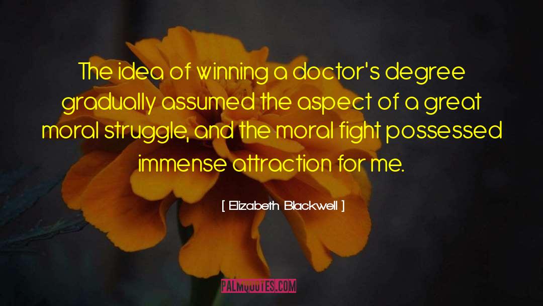 Dorian Blackwell quotes by Elizabeth Blackwell