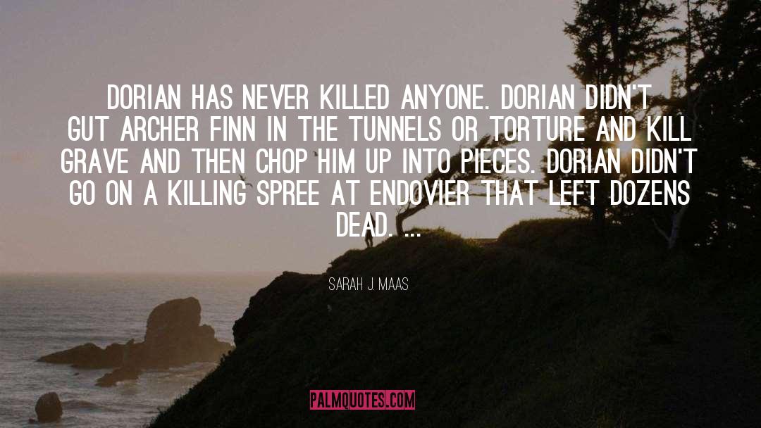 Dorian Kill Basil quotes by Sarah J. Maas