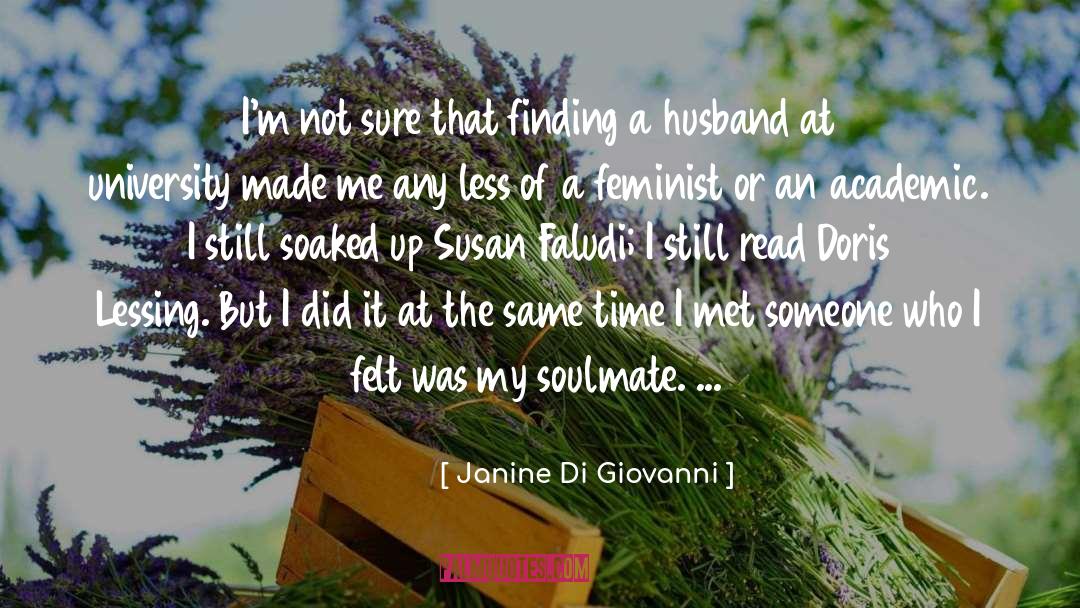 Doris Lessing quotes by Janine Di Giovanni