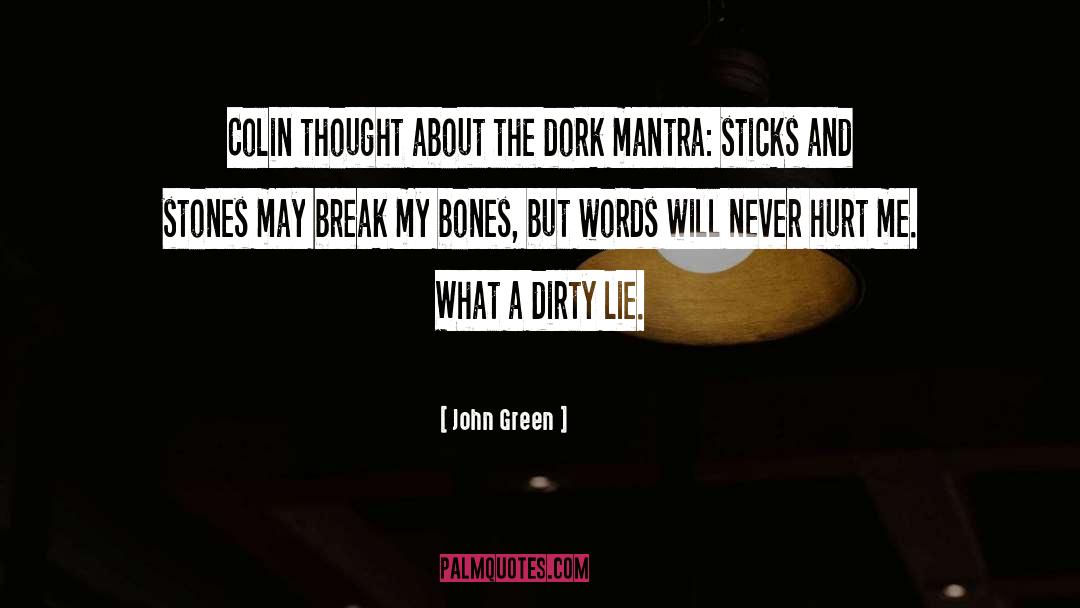 Dork quotes by John Green