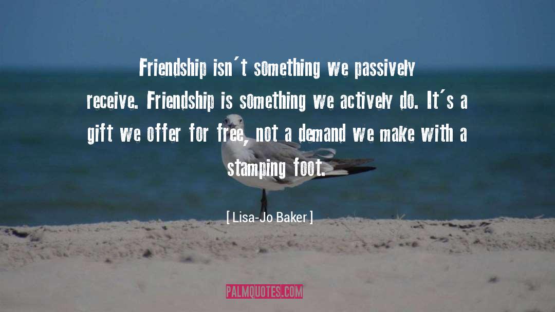 Dorky Friendship quotes by Lisa-Jo Baker