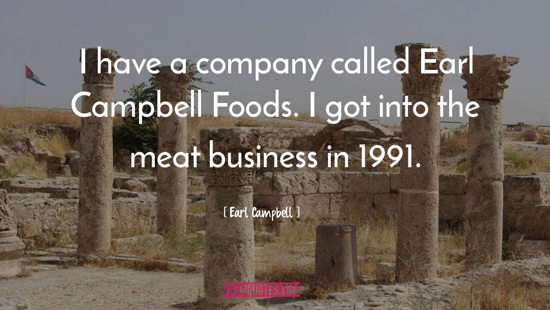 Dorland Company quotes by Earl Campbell