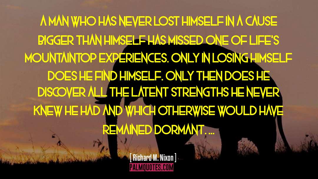 Dormant quotes by Richard M. Nixon