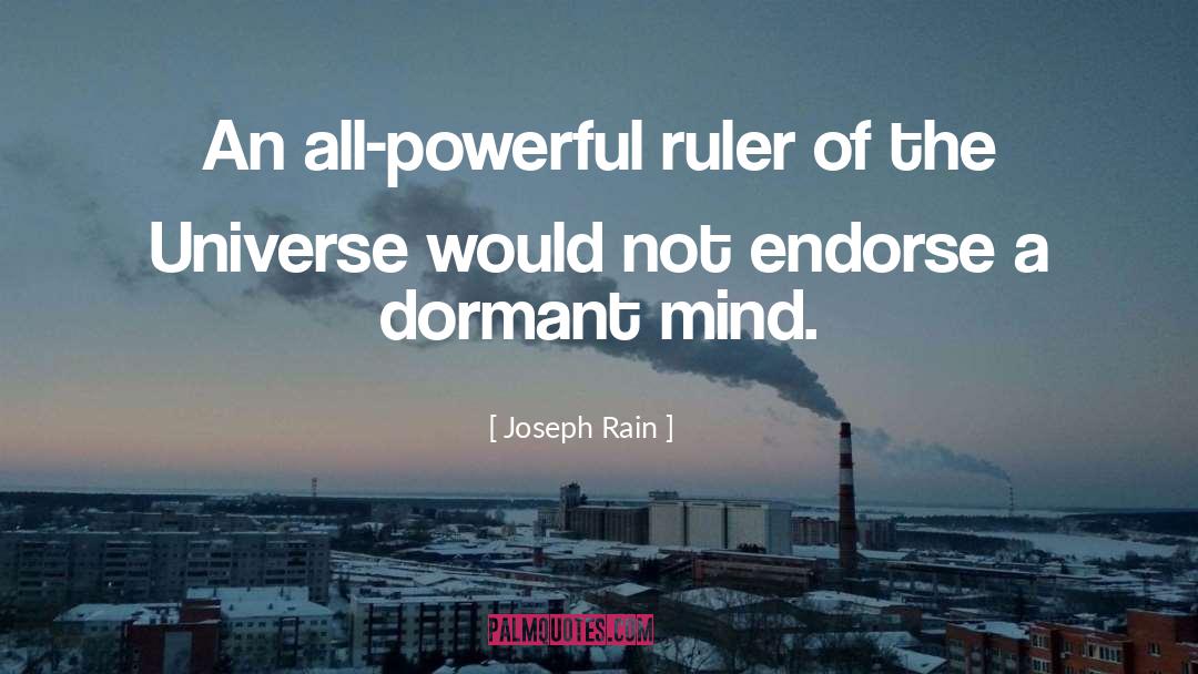 Dormant quotes by Joseph Rain