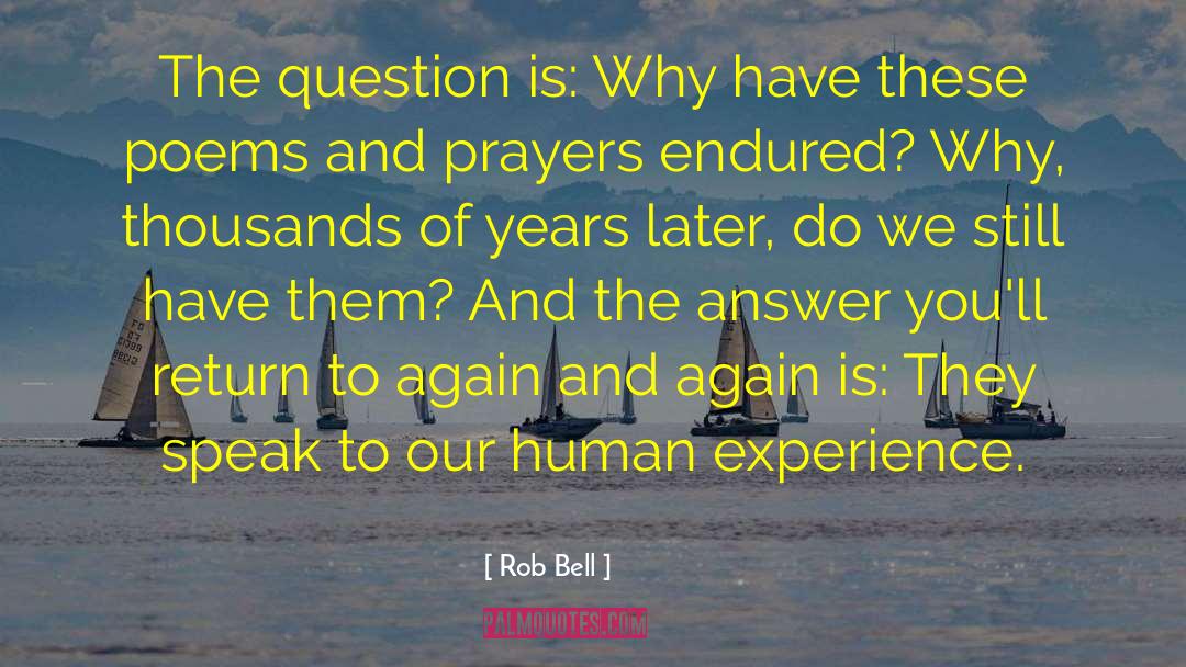Doron Bell quotes by Rob Bell