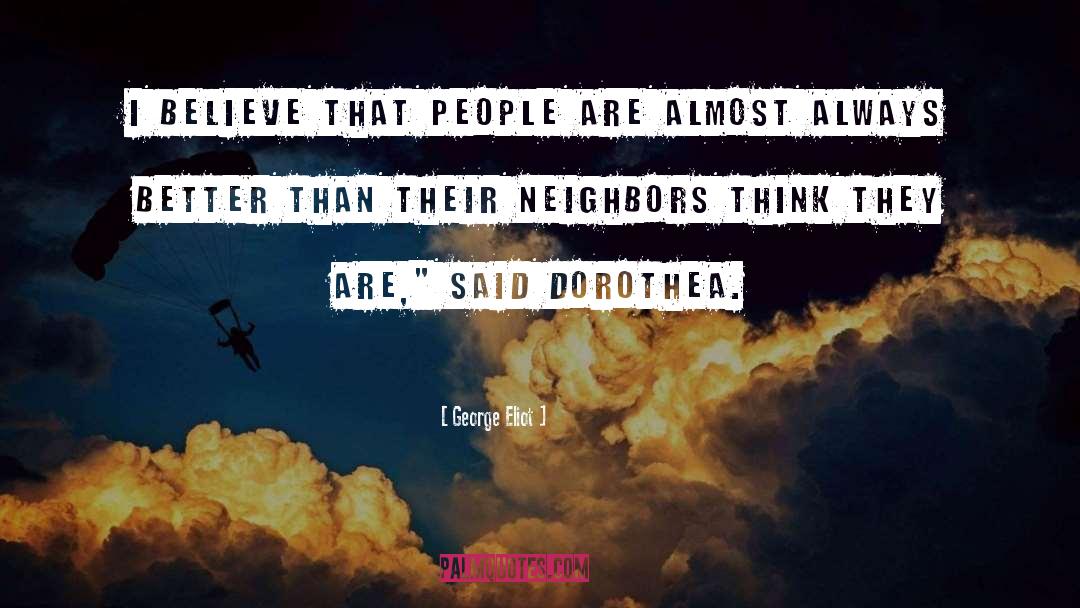 Dorothea quotes by George Eliot