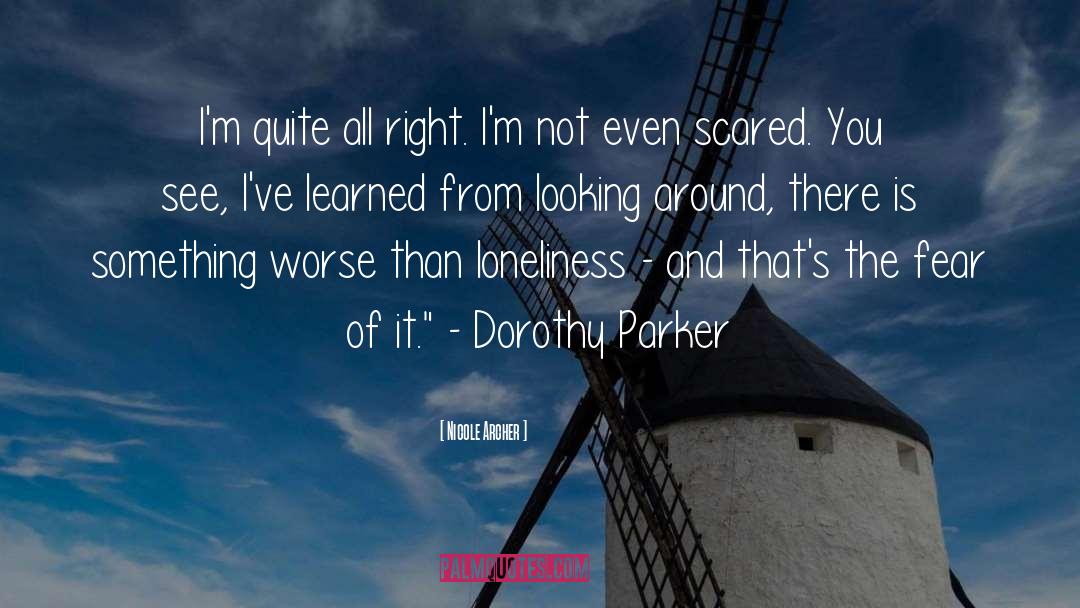 Dorothy Parker quotes by Nicole Archer