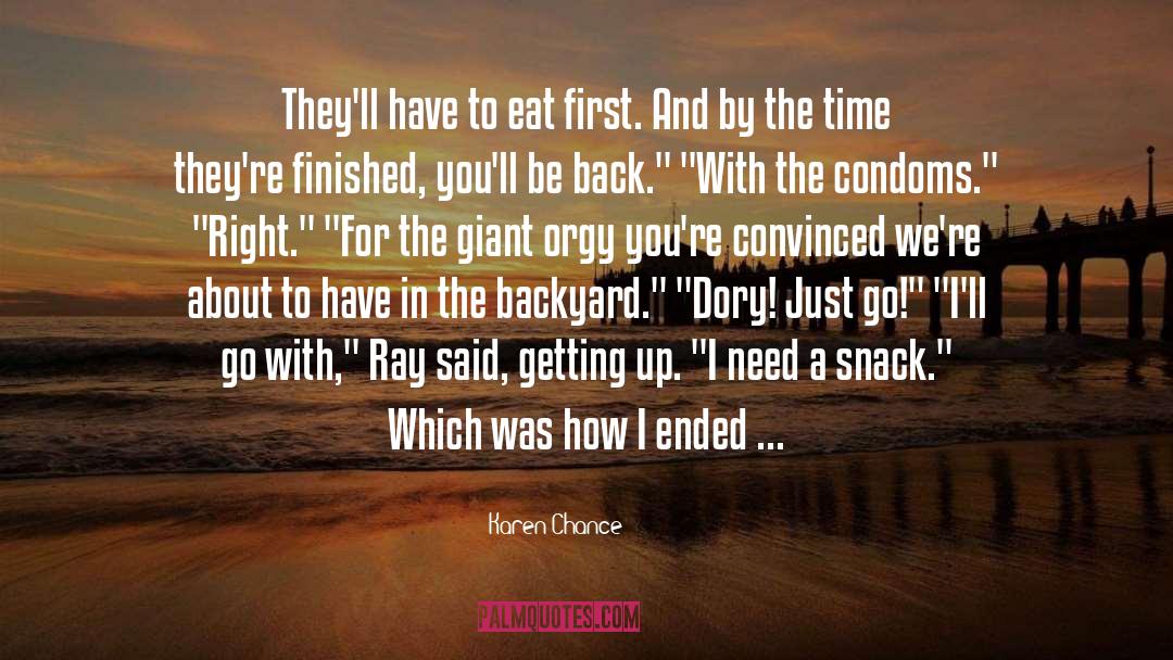Dory quotes by Karen Chance