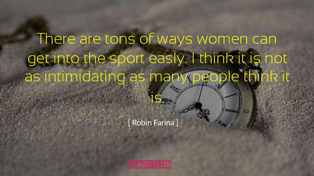 Dossche Sport quotes by Robin Farina