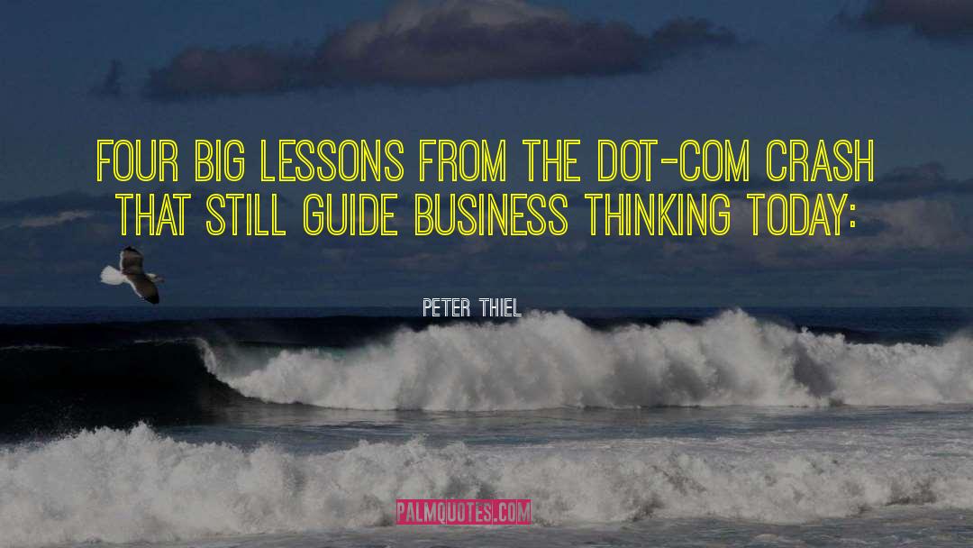 Dot quotes by Peter Thiel