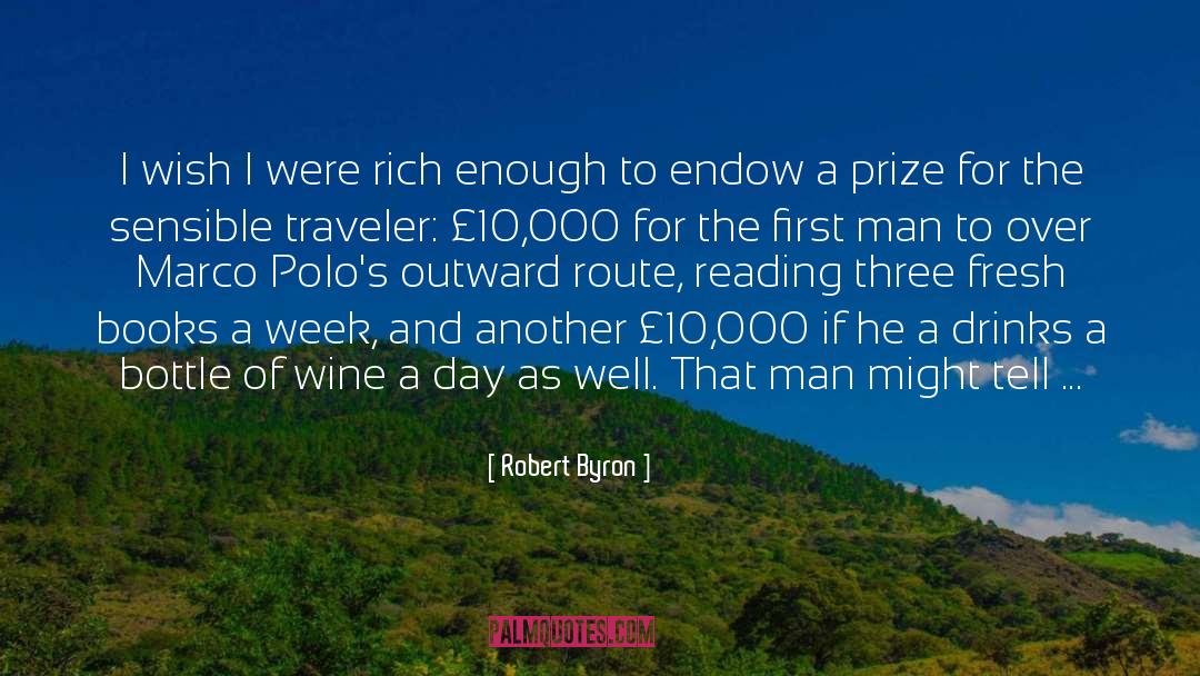 Doubilet Wine quotes by Robert Byron