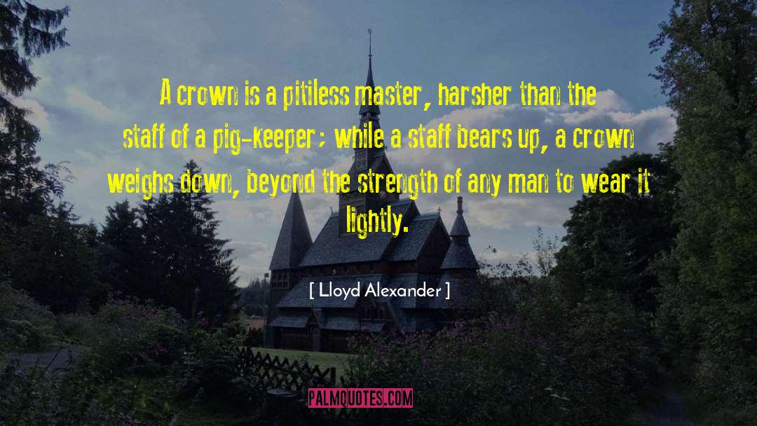 Double Bladed Staff quotes by Lloyd Alexander