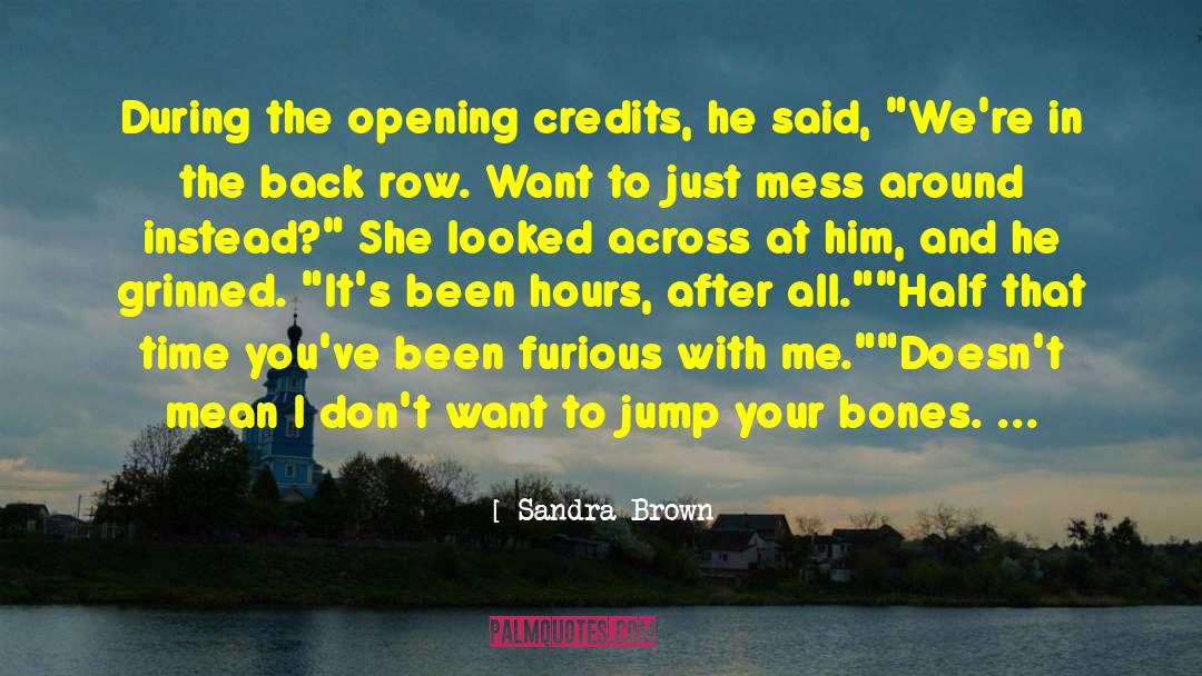 Double Credits quotes by Sandra Brown