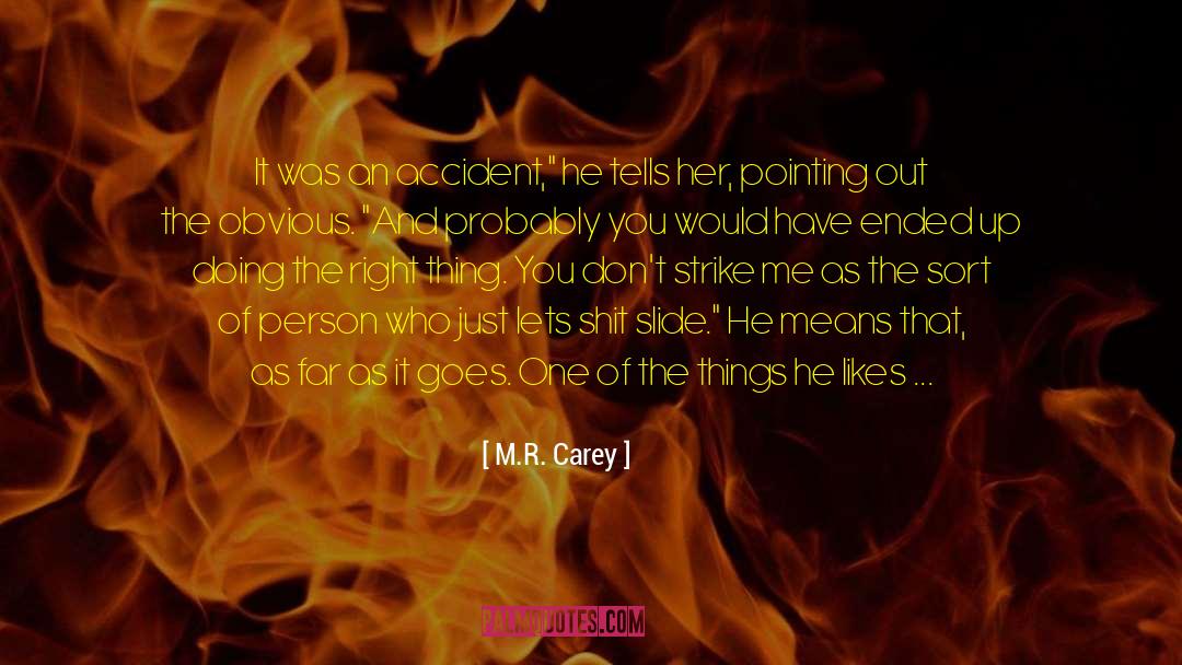 Double Down quotes by M.R. Carey