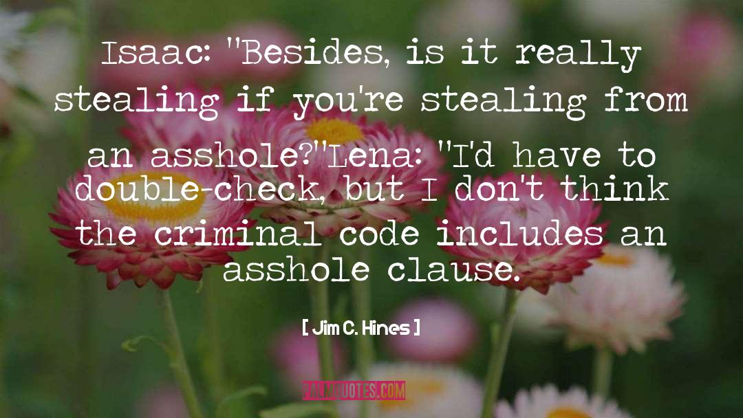Double Entendres quotes by Jim C. Hines