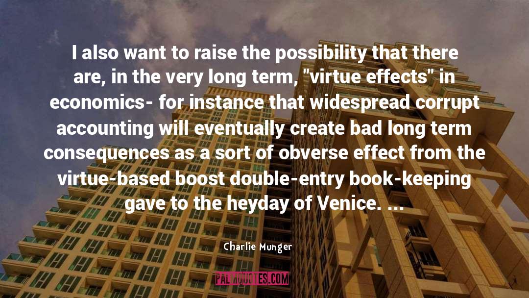 Double Entry quotes by Charlie Munger
