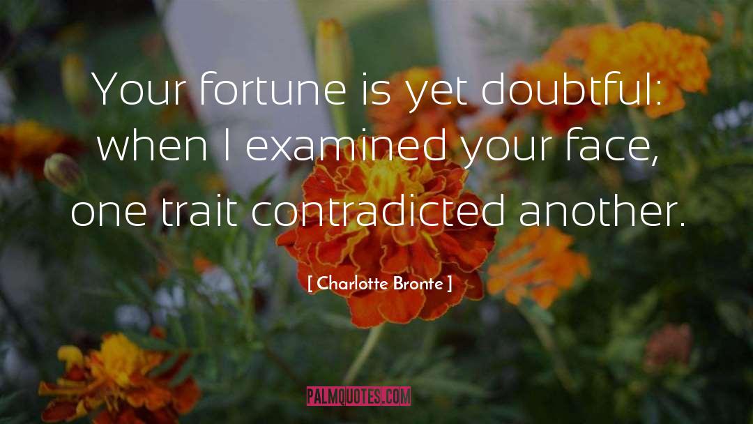 Double Face quotes by Charlotte Bronte