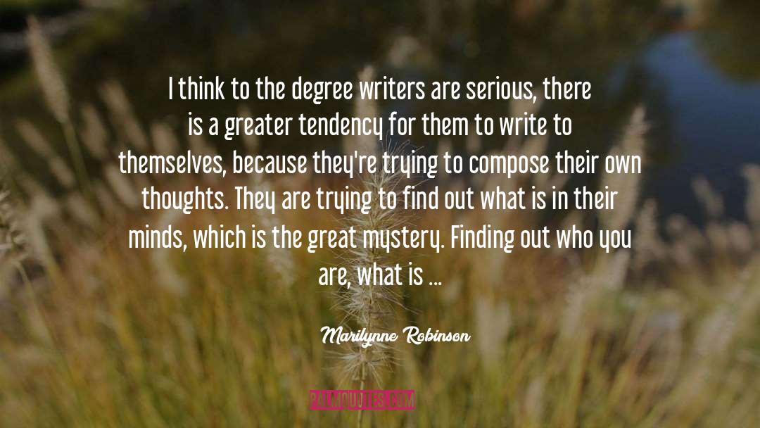 Double Lives quotes by Marilynne Robinson