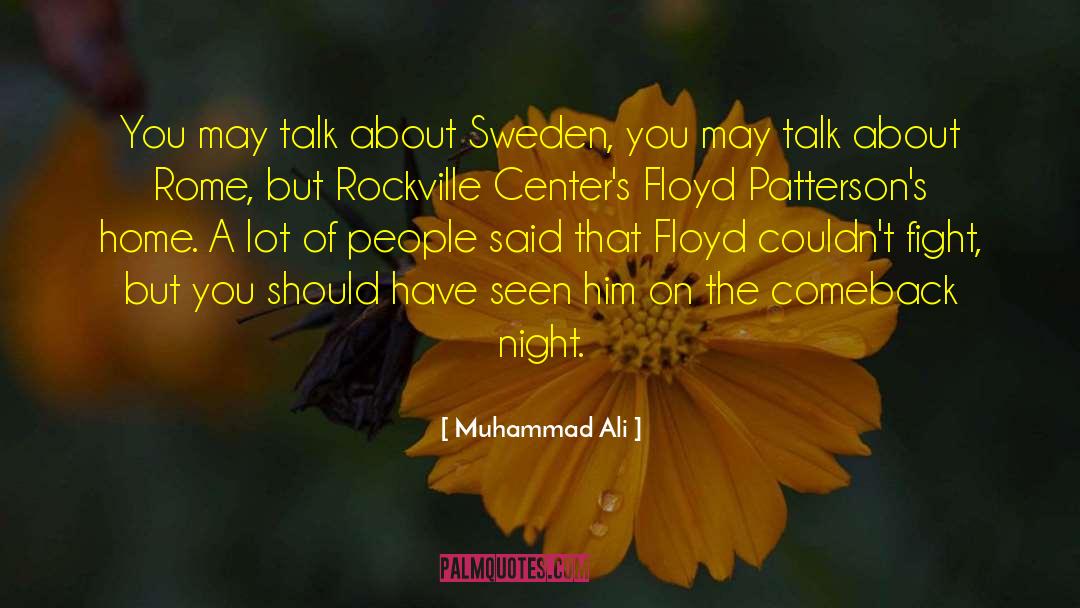 Double Talk quotes by Muhammad Ali