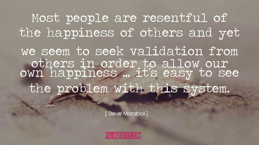 Double The Happiness quotes by Steve Maraboli