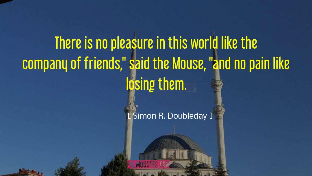 Doubleday quotes by Simon R. Doubleday
