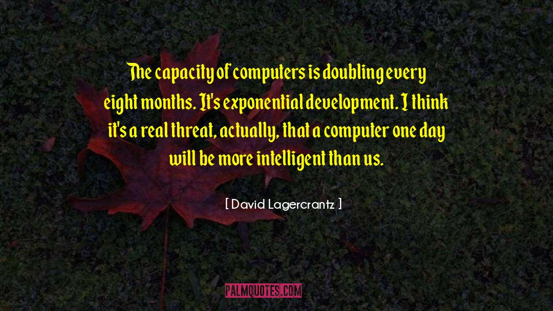 Doubling quotes by David Lagercrantz