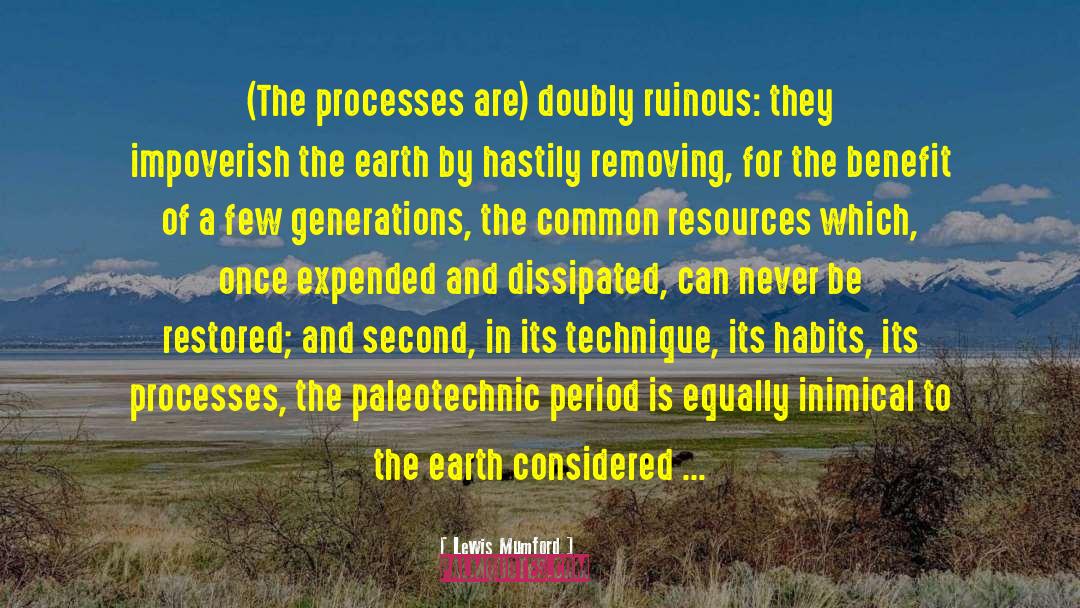 Doubly quotes by Lewis Mumford