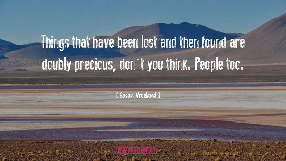 Doubly quotes by Susan Vreeland