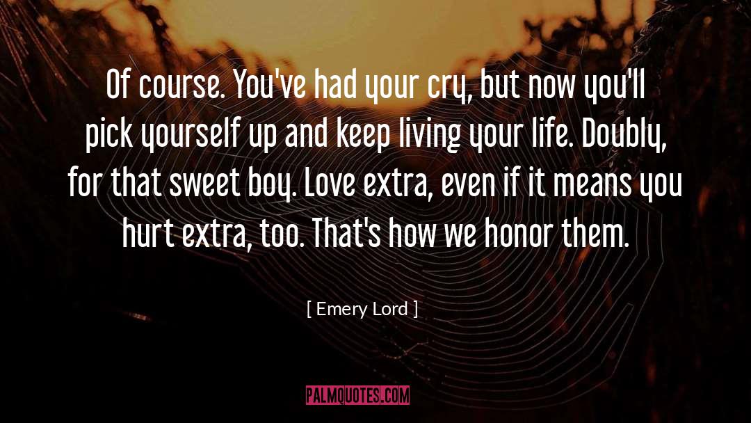 Doubly quotes by Emery Lord