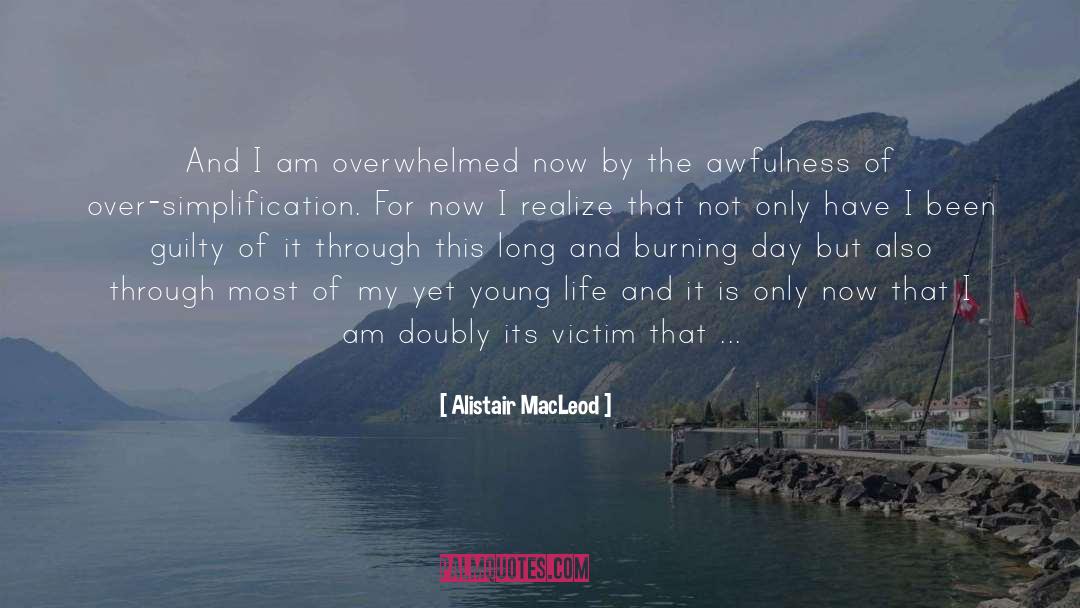 Doubly quotes by Alistair MacLeod