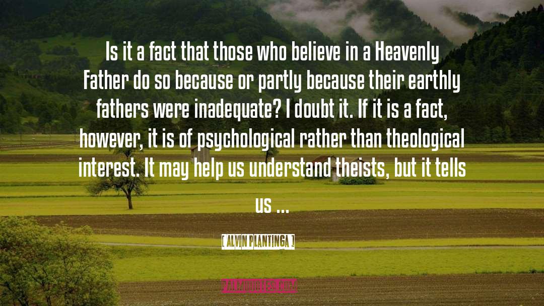 Doubt quotes by Alvin Plantinga