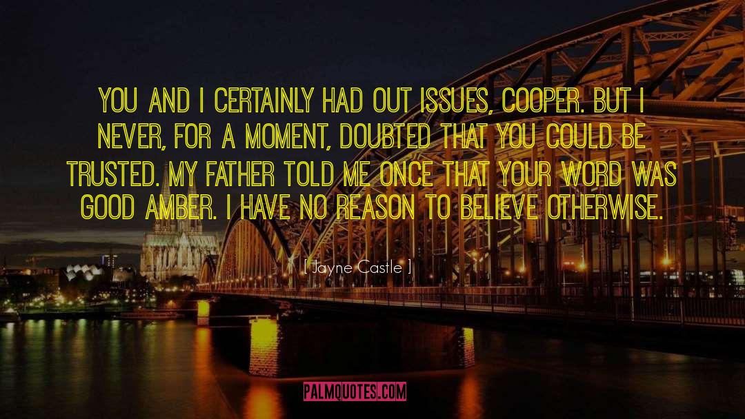 Doubted quotes by Jayne Castle
