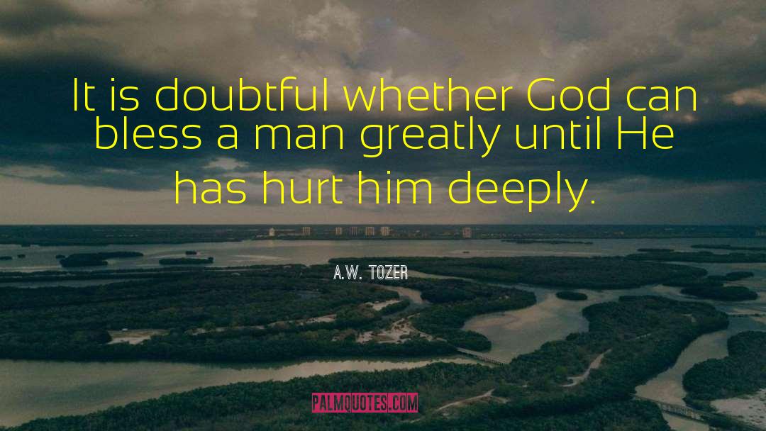 Doubtful quotes by A.W. Tozer