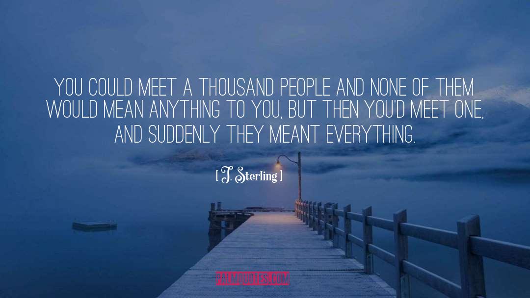 Doubting Everything quotes by J. Sterling