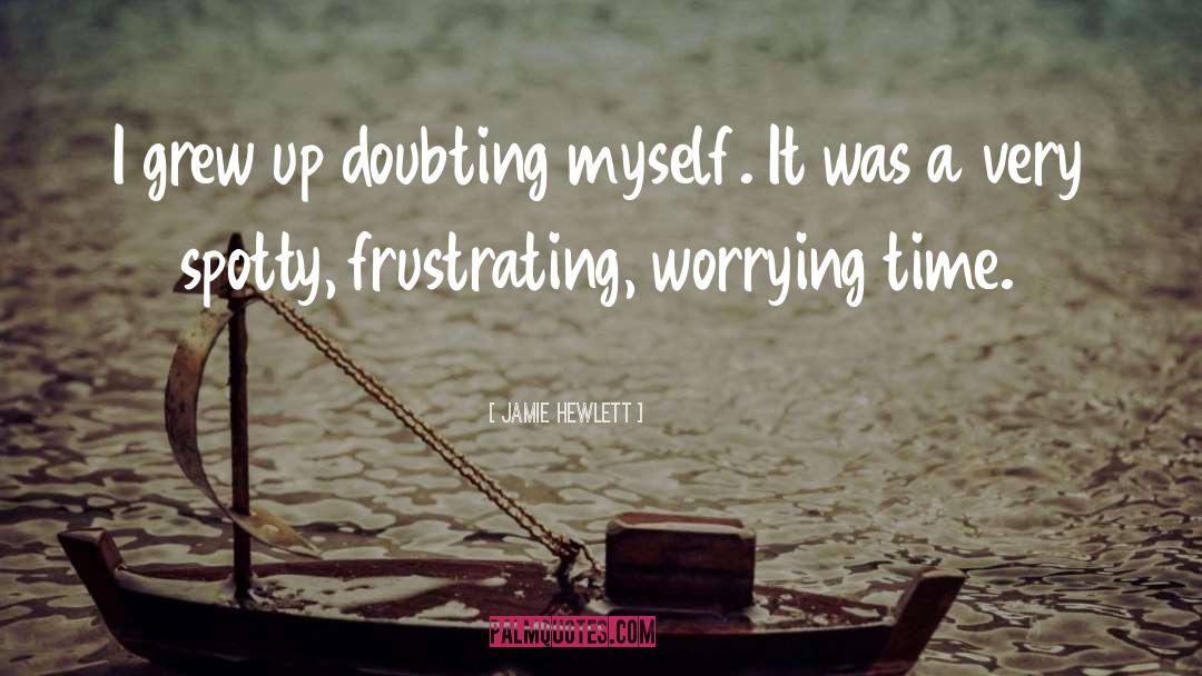 Doubting quotes by Jamie Hewlett