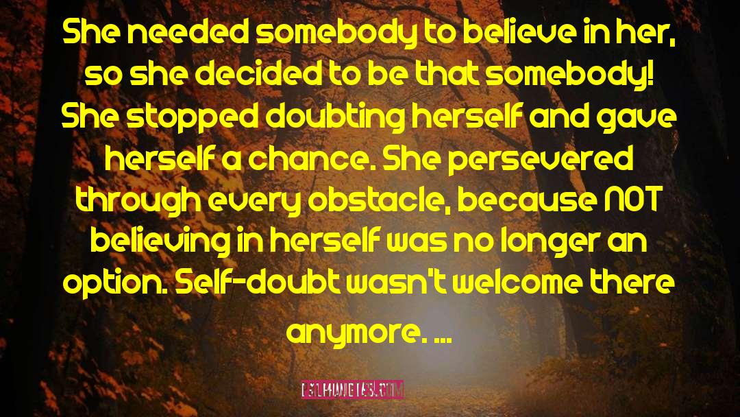 Doubting quotes by Stephanie Lahart