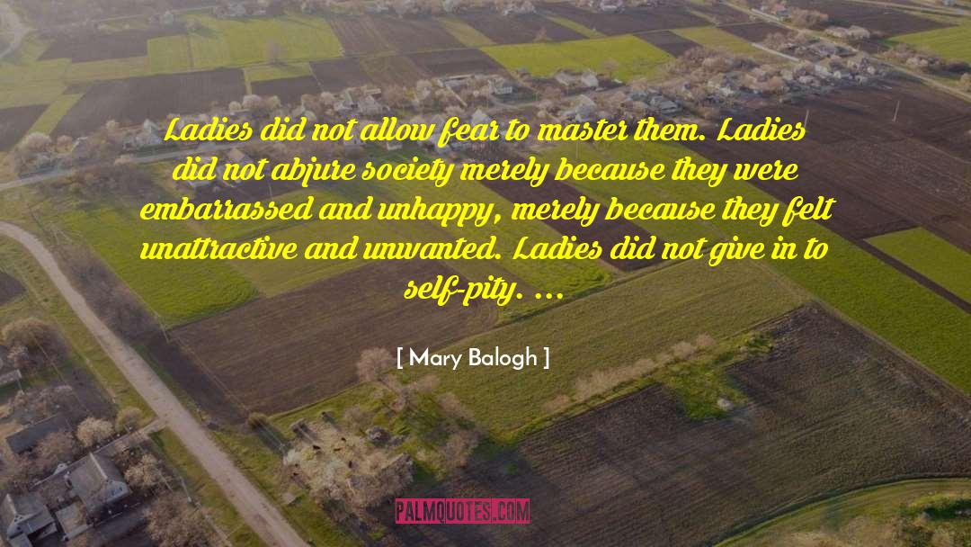 Doubts Fear quotes by Mary Balogh