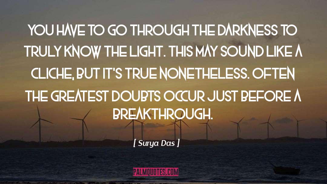 Doubts quotes by Surya Das