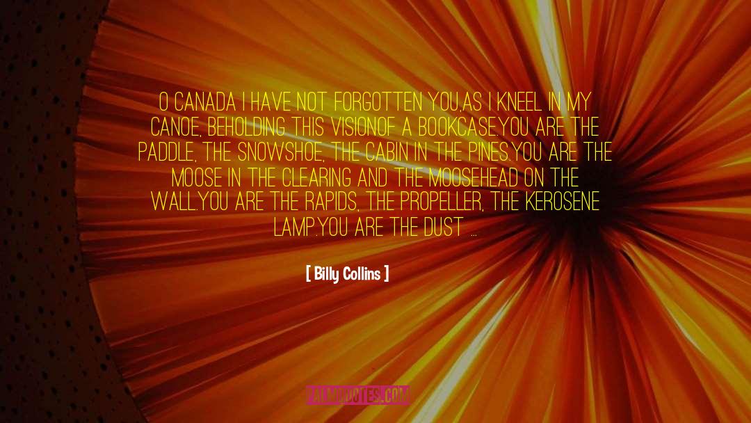 Douche Canoe quotes by Billy Collins