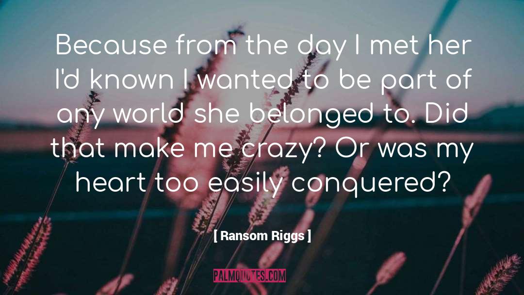 Doughnut Love quotes by Ransom Riggs